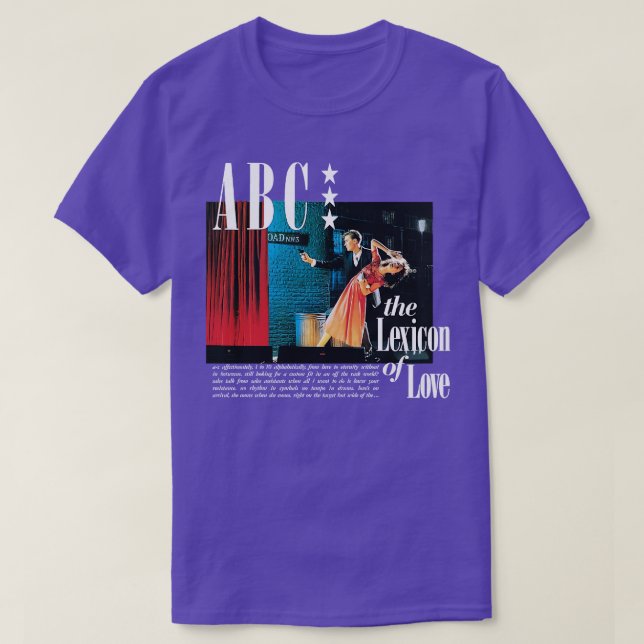 ABC The Lexicon of Love T-Shirt (Design Front)