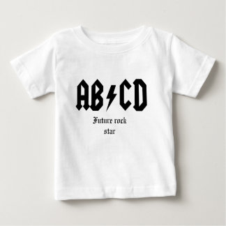 ABCD Future rock star Baby T-Shirt