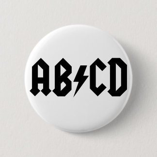 ABCD Item Pinback Button
