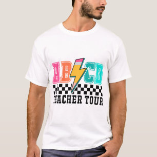 ABCD Teacher Tour, Back to School, Classroom T-Shirt