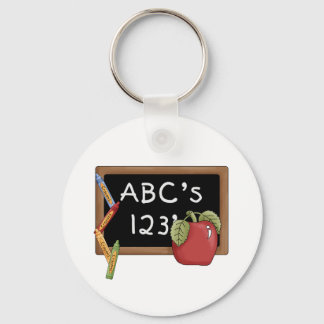 Abcs 123s Tshirts and Gifts Keychain