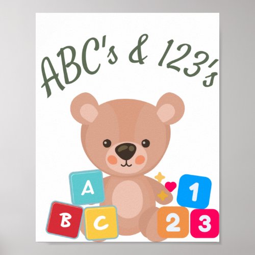 ABCs and 123s Poster