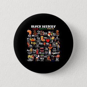 Abcs Of Black History Month Pride Live It Learn It Button