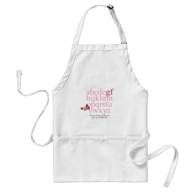 ABCs of Gluten Free Adult Apron (Front)