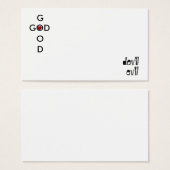 abcs of good and evil (Front & Back)