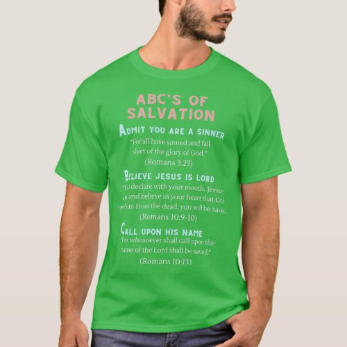 ABCs of Salvation T_Shirt