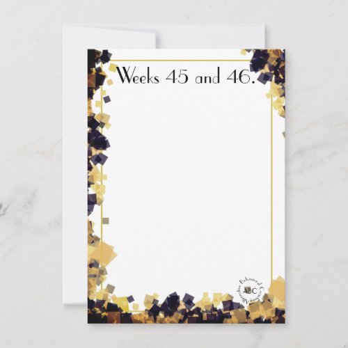 ABCs Weeks 45 and 46 Announcement