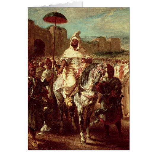 Abd Ar-Rahman Sultan of Morocco Cards (Front)