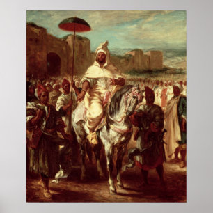 Abd Ar-Rahman Sultan of Morocco Poster