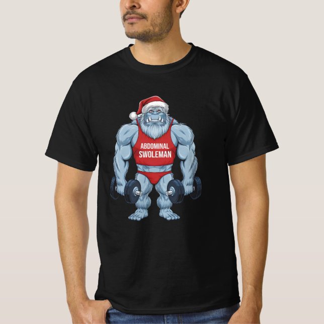 Abdominal Snowman T-Shirt (Front)