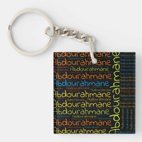 Abdourahmane Keychain