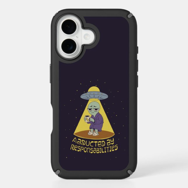 Abducted by responsabilities speck iPhone case (Front)