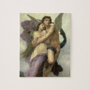 Abduction (aka Ravishment) of Psyche by Bouguereau Jigsaw Puzzle