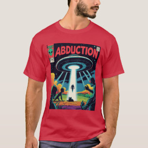 Abduction Comics: A Retro Sci-Fi Adventure T-Shirt
