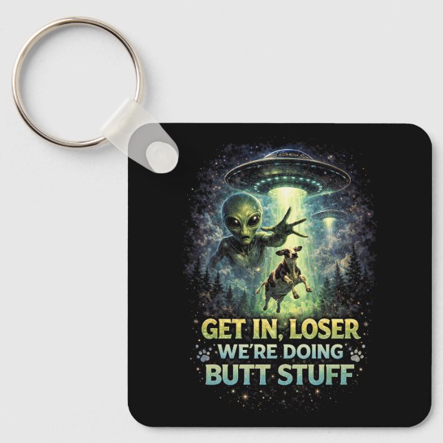 Abduction Night Keychain (Front)