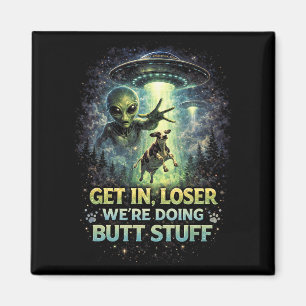 Abduction Night Magnet