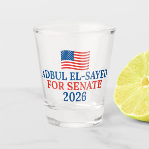 Abdul El-Sayed for Senate 2026 Election Party Shot Glass