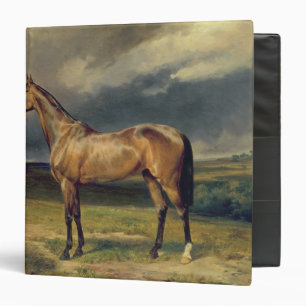 Abdul Medschid' the chestnut arab horse, 1855 Binder