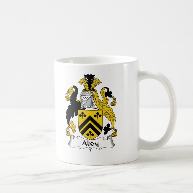 Abdy Family Crest Coffee Mug (Right)