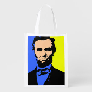 ABE LINCOLN 2 GROCERY BAG