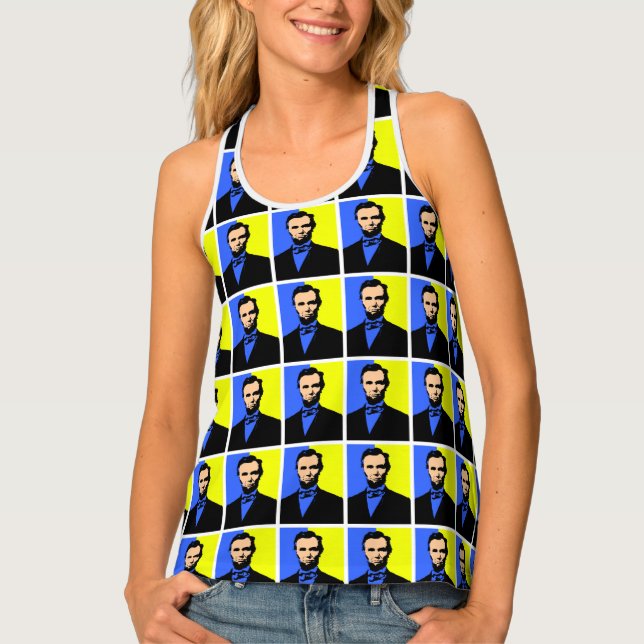 ABE LINCOLN 2   TANK TOP (Front)
