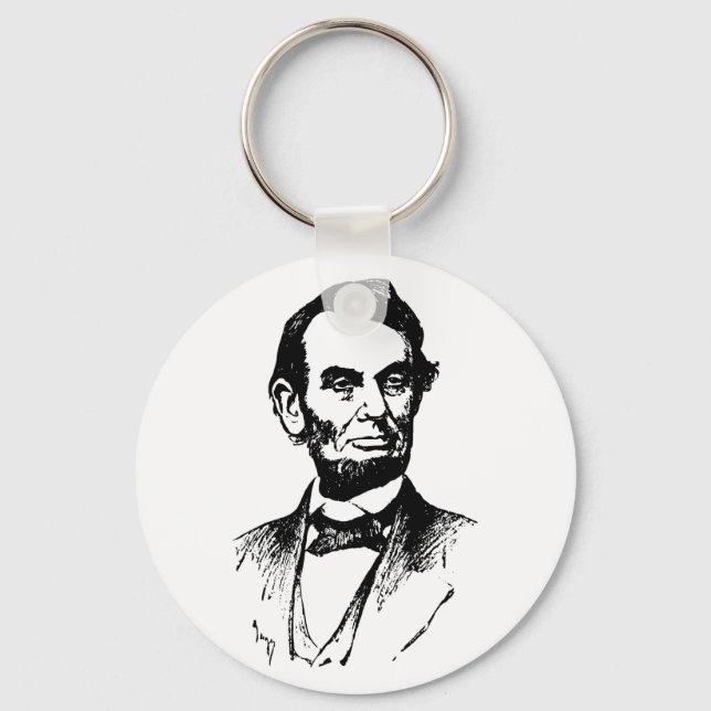 ABE LINCOLN (3) KEYCHAIN (Front)