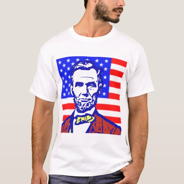 ABE LINCOLN 3 T-Shirt (Front)