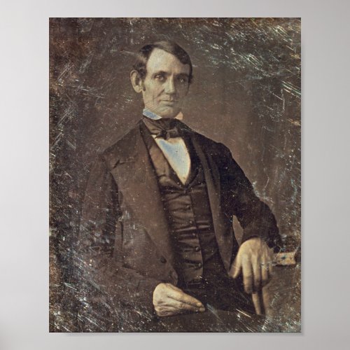 Abe Lincoln Daguerreotype 1846 Poster