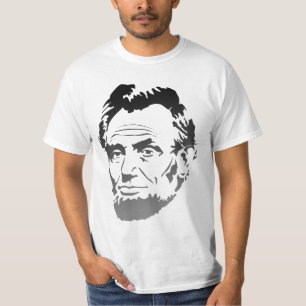 Abe Lincoln Fade to Gray Portrait -Shirt T-Shirt