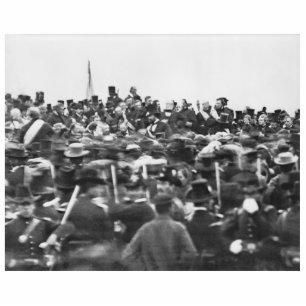 Abe Lincoln Gettysburg Address: End of Civil War Cutout