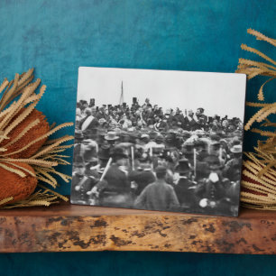 Abe Lincoln Gettysburg Address: End of Civil War Plaque