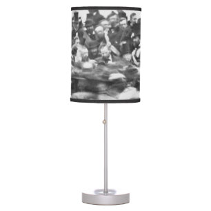 Abe Lincoln Gettysburg Address: End of Civil War Table Lamp
