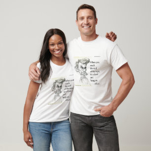 Abe Lincoln & "Hold Tight" Quote T-Shirt
