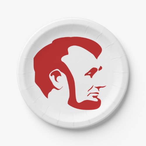 Abe Lincoln Paper Plates