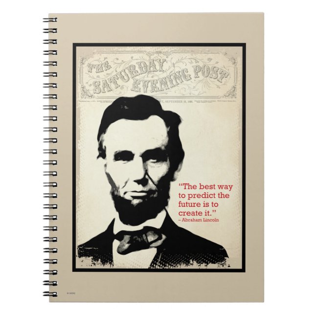 Abe Lincoln Quote Notebook (Front)