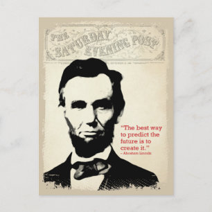 Abe Lincoln Quote Postcard