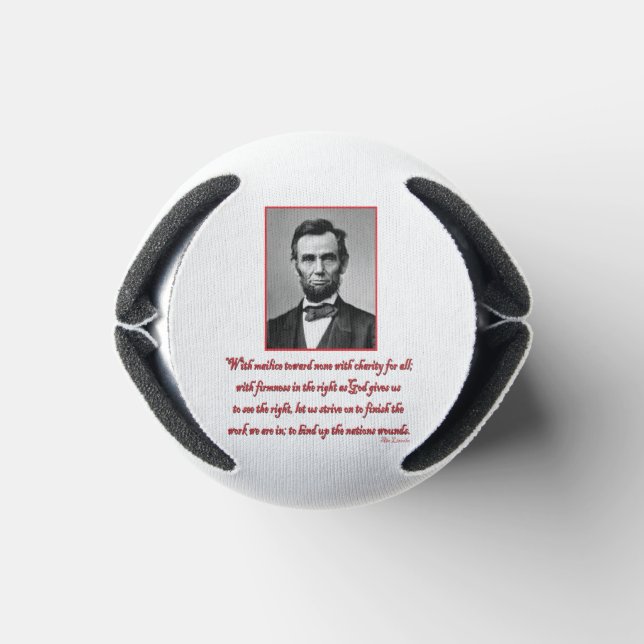 Abe-Malice-toward-none Can Cooler (Bottom)