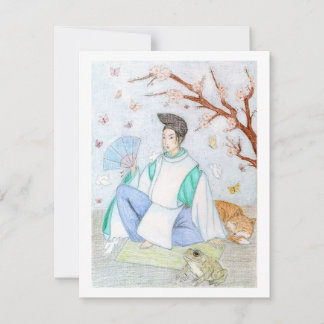 Abe no Seimei original artwork Note Card