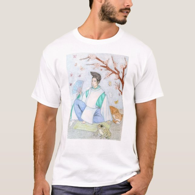 Abe no Seimei original artwork T-Shirt (Front)
