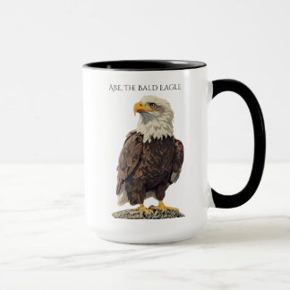 Abe the Bald Eagle Mug