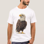 Abe the Bald Eagle T-shirt<br><div class="desc">Abe is one of our remarkable non-releasable bald eagle ambassadors and one of the stars of Talons & Tidbits feeding experience. Strong, dignified, and deeply inspiring, Abe helps American Eagle Foundation share the story of our national bird and the ongoing work required to protect this iconic species. His presence captivates...</div>