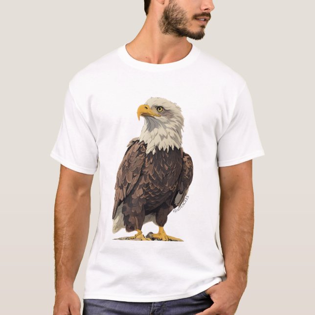 Abe the Bald Eagle T-shirt (Front)
