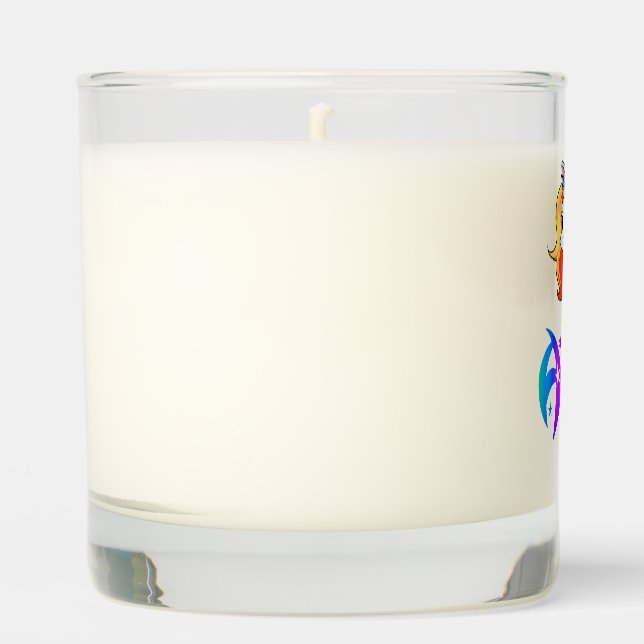 Abe Unicorn Scented Candle (Front)
