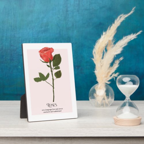 Abeautiful phrase about Tabletop Plaque with Easel