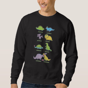 Abed Dinosaur Tv Parody Sweatshirt