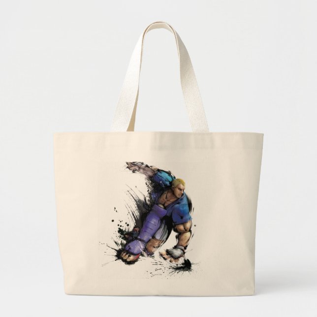 Abel Landing Large Tote Bag (Front)
