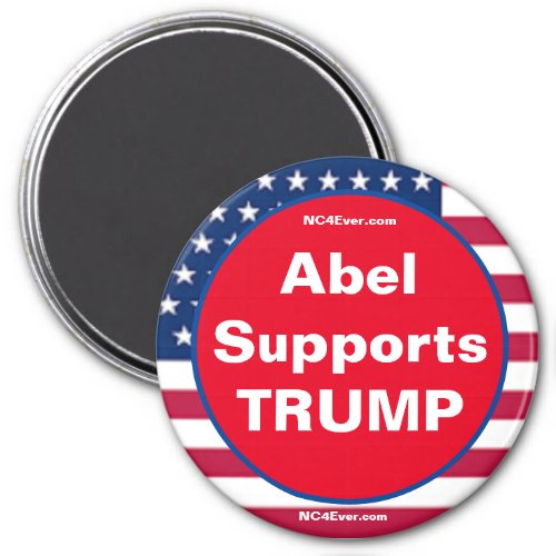 Abel Supports 2024 Patriotic magnet