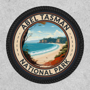 Abel Tasman National Park New Zealand Travel Retro Patch