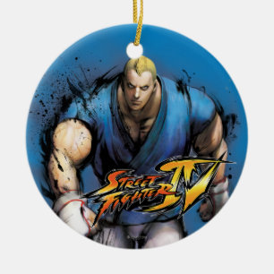 Abel Walking Ceramic Ornament