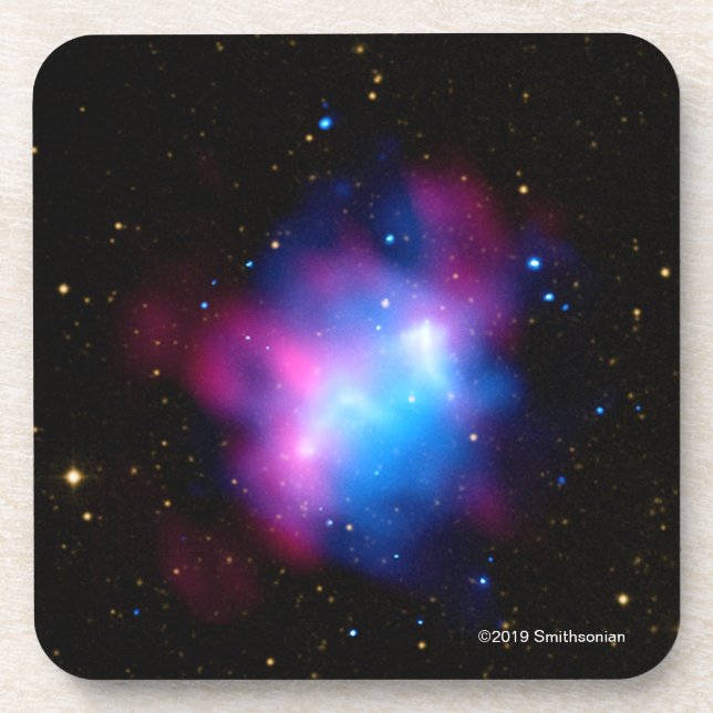 Abell 1758 beverage coaster (Front)